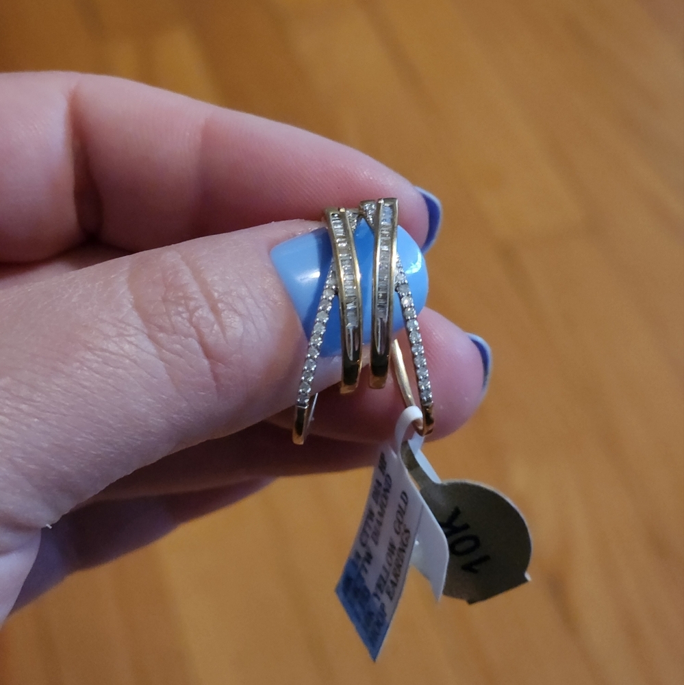 10K Yellow Gold Earrings
